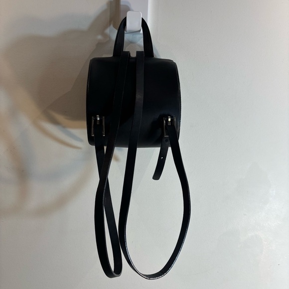 FRYE MINI Backpack Snap Closure Smooth Leather Adjustable Straps Top Handle - Picture 7 of 14